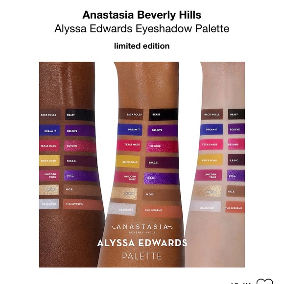 SOLD ABH- Limited Edition Alyssa Edwards BNIB - Picture 3 of 3